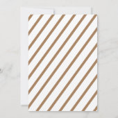 Rustic Surprise Birthday Party Kaart (Achterkant)