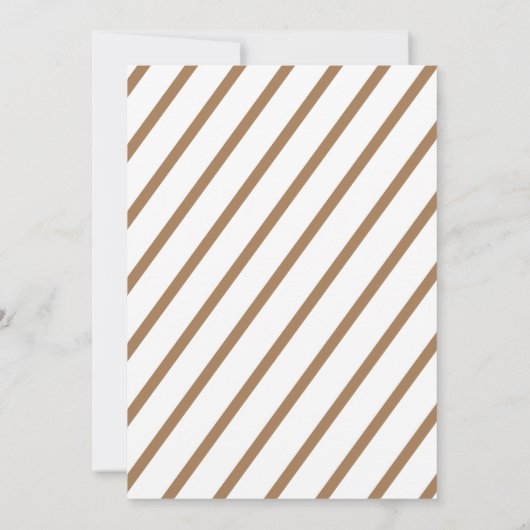 Rustic Surprise Birthday Party Kaart (Achterkant)