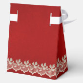 Rustic Sweet Love - Rood Bedankdoosjes (Achterkant)