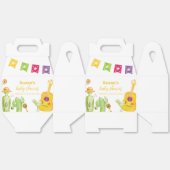 Rustic Taco 'Bout Cactus Limoen Gitaar Baby shower Bedankdoosjes (Ongevouwen)