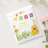 Rustic Taco 'Bout Cactus Limoen Gitaar Baby shower Bedankzakje (Gezegeld)