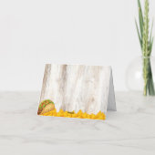 Rustic Taco ‘Bout Grateful Dankkaart Bedankkaart (Achterkant)