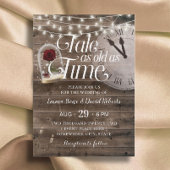 Rustic Tale zo oud als Time Fairytale Weddenschap Kaart