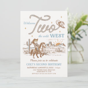 Rustic Tan verwelkomt twee The Wild West 2e verjaa Kaart