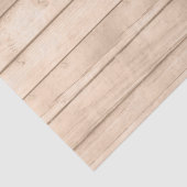 Rustic Tan Wood-ontkoppeling Tissuepapier (Detail)