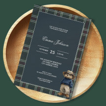 Rustic Tartan Beer Baby shower