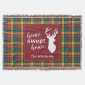 Rustic Tartan Buchanan Plaid Custom Deken (Voorkant)