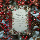 Rustic Tartan Christmas Kaart