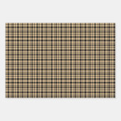 Rustic Tartan Plaid Pattern Three Matching Inpakpapier Vel (Voorkant)