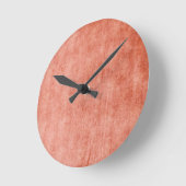 Rustic Terra Cotta Ronde Klok (Hoek)