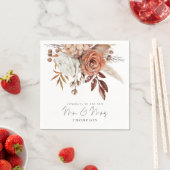 Rustic Terracotta Florals feliciteert de heer Mrs  Servet (Insitu)