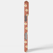Rustic Terracotta Madelief Bloem Botanische iPhone Case-Mate iPhone Case (Achterkant / Rechts)
