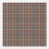 Rustic Terracotta Tartan Plaid Wallpaper Pattern Behang (Voorkant)