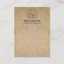 RUSTIC TERRACOTTA TEXTURE LOGO DISPLAY