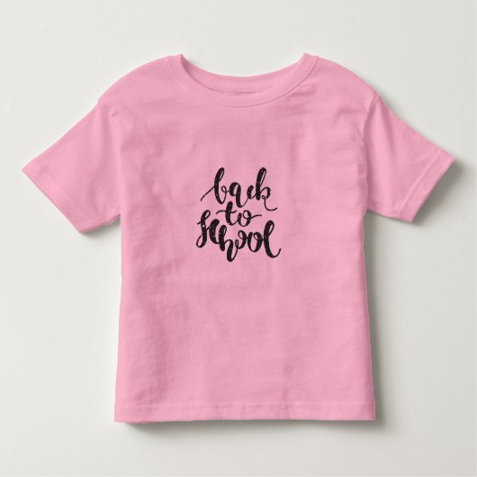 Rustic Terug naar school Kinder Shirts (Voorkant)