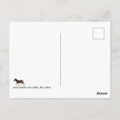Rustic Teutoburg Forest Footbridge Briefkaart (Achterkant)