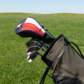 Rustic Texas Flag gepersonaliseerd Golfheadcover (Insitu)