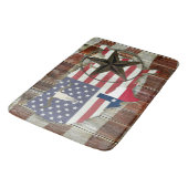 Rustic Texas Lone Star Texas Long Horn Badmat (Gekanteld)