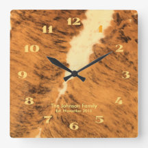 Rustic Texas Longhorn Leather Print