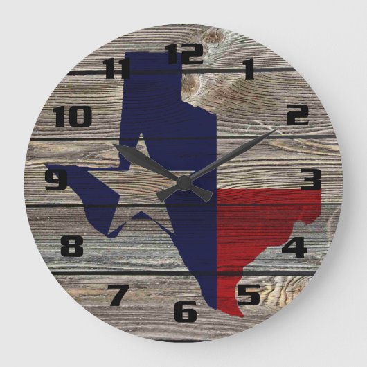 Rustic Texas op authentieke houtbewerking Grote Klok (Voorkant)