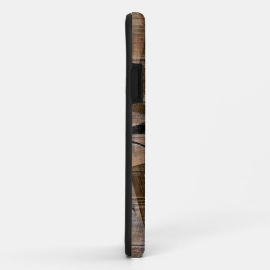 Rustic Texas Star Westerne dubbele gezochte pistol Case-Mate iPhone Case (Achterkant/rechts)