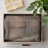 Rustic Texas Star Westerne dubbele gezochte pistol Tissuepapier (Geschenk)