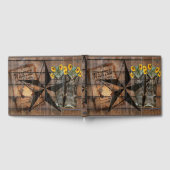 Rustic Texas Star Westerne Pistol Cowboy Boots Gastenboek (Volledig)