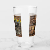 Rustic Texas Star Westerne Pistol Cowboy Boots Glas (Links)