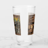 Rustic Texas Star Westerne Pistol Cowboy Boots Glas (Rechts)