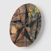 Rustic Texas Star Westerne Pistol Cowboy Boots Grote Klok (Hoek)