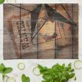 Rustic Texas Star Westerne Pistol Cowboy Boots Theedoek (Gevouwen)