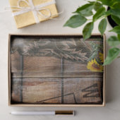 Rustic Texas Star Westerne Pistol Cowboy Boots Tissuepapier (Geschenk)