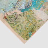  Rustic Texture Blue Mountain-ontkoppeling Tissuepapier (Detail)