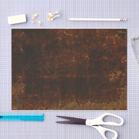 Rustic Texture  donkerbruine ontkoppeling Tissuepapier (Craft)