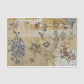 Rustic Texture Franse ontkoppeling Tissuepapier (Voorkant)