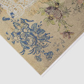 Rustic Texture Franse ontkoppeling Tissuepapier (Detail)