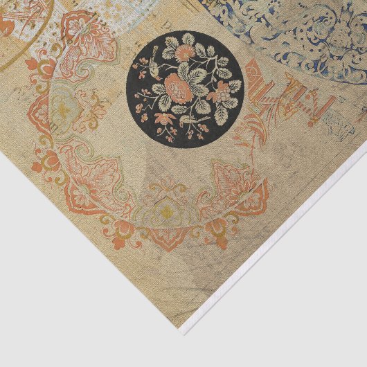 Rustic Texture French Design Decoupage Tissuepapier (Detail)