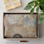 Rustic Texture French Design Decoupage Tissuepapier (Geschenk)
