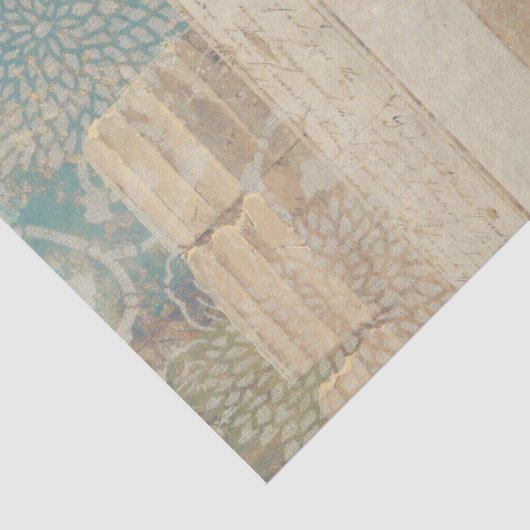  Rustic Texture Handwriting Decoupage Tissuepapier (Detail)