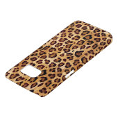 Rustic Texture Leopard Print Case-Mate Samsung Galaxy Hoesje (Onderkant)
