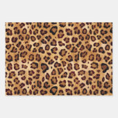Rustic Texture Leopard Print Inpakpapier Vel (Voorkant)