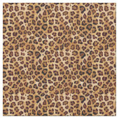 Rustic Texture Leopard Print Stof (Close Up)