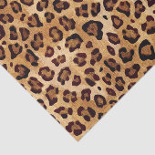 Rustic Texture Leopard Print Tissuepapier (Detail)