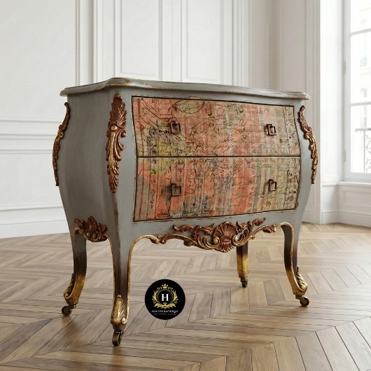  Rustic Texture Oranje Peach-ontkoppeling Tissuepapier