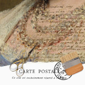  Rustic Texture Paars Writing Decoupage Tissuepapier