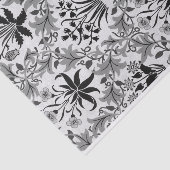 Rustic Texture Victoriaans ontkoppelingstkwestie Tissuepapier (Detail)