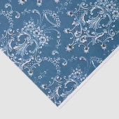 Rustic Texture Victoriaans ontkoppelingstkwestie Tissuepapier (Detail)