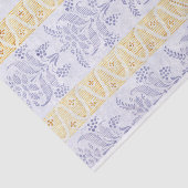 Rustic Texture Victoriaans ontkoppelingstkwestie Tissuepapier (Detail)