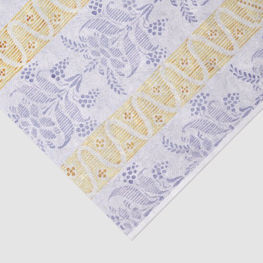 Rustic Texture Victoriaans ontkoppelingstkwestie Tissuepapier (Detail)