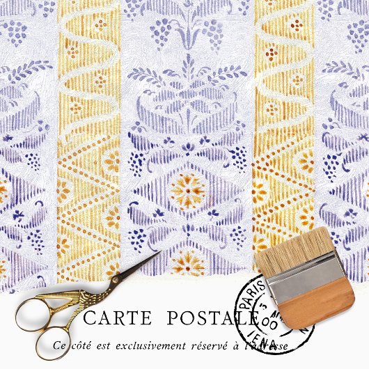 Rustic Texture Victoriaans ontkoppelingstkwestie Tissuepapier